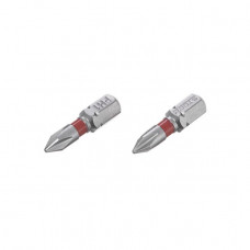 Комплект викруткових насадок PH1 1/4"*25мм, S2, уп. 2шт., STORM INTERTOOL VT-0217