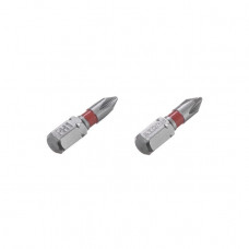 Комплект викруткових насадок PH1 1/4"*25мм, S2, уп. 2шт., STORM INTERTOOL VT-0217