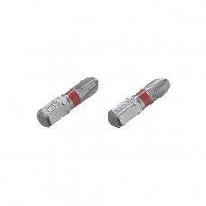 Комплект викруткових насадок PH3 1/4"*25мм, S2, уп. 2шт., STORM INTERTOOL VT-0219