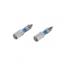 Комплект викруткових насадок PZ1 1/4"*25мм, S2, уп. 2шт., STORM INTERTOOL VT-0220 Комплект викруткових насадок PZ1 1/4"*25мм, S2, уп. 2шт., STORM INTERTOOL VT-0220