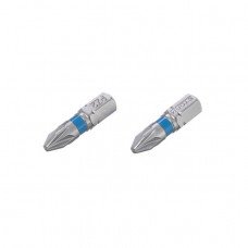 Комплект отверточных насадок PZ2 1/4"*25мм, S2, уп. 2шт., STORM INTERTOOL VT-0221