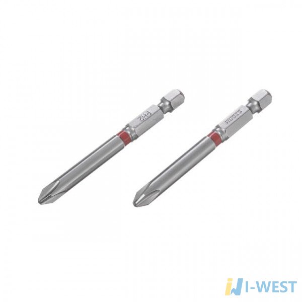 Комплект викруткових насадок PH2 1/4"*70мм, S2, уп. 2шт., STORM INTERTOOL VT-0223