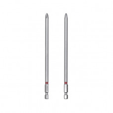 Комплект викруткових насадок PH2 1/4"*150мм, S2, уп. 2шт., STORM INTERTOOL VT-0225 Комплект викруткових насадок PH2 1/4"*150мм, S2, уп. 2шт., STORM INTERTOOL VT-0225