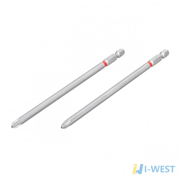 Комплект викруткових насадок PH2 1/4"*150мм, S2, уп. 2шт., STORM INTERTOOL VT-0225