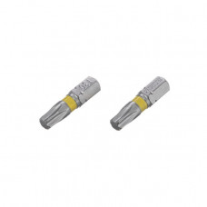 Комплект отверточных насадок Torx T30 1/4"*25мм, S2, уп. 2шт., STORM INTERTOOL VT-0226