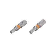 Комплект викруткових насадок Hex H4.0 1/4"*25мм, S2, уп. 2шт., STORM INTERTOOL VT-0227