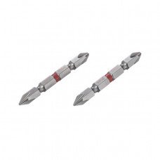 Комплект викруткових насадок PH2/PH1 1/4"*60мм, S2, уп. 2шт., STORM INTERTOOL VT-0230