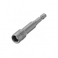 Насадка торцева H8 1/4" *65 мм, під шуруповерт, CR-V INTERTOOL VT-0237