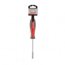 Отвертка с магнитным держателем для насадок 1/4" 100 мм, Cr-V INTERTOOL VT-3300