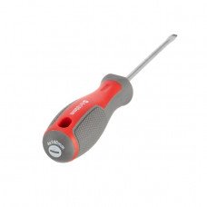 Отвертка шлицевая SL4.0*100 мм, CR-V INTERTOOL VT-3303 Отвертка шлицевая SL4.0*100 мм, CR-V INTERTOOL VT-3303