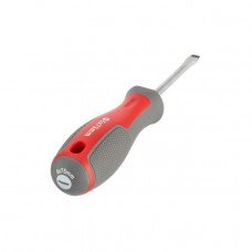 Отвертка шлицевая SL5.0*75 мм, CR-V INTERTOOL VT-3304 Отвертка шлицевая SL5.0*75 мм, CR-V INTERTOOL VT-3304