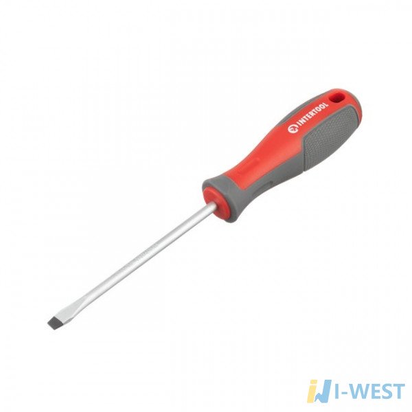 Викрутка SL5.0 * 100 мм, CR-V INTERTOOL VT-3306 Викрутка SL5.0 * 100 мм, CR-V INTERTOOL VT-3306