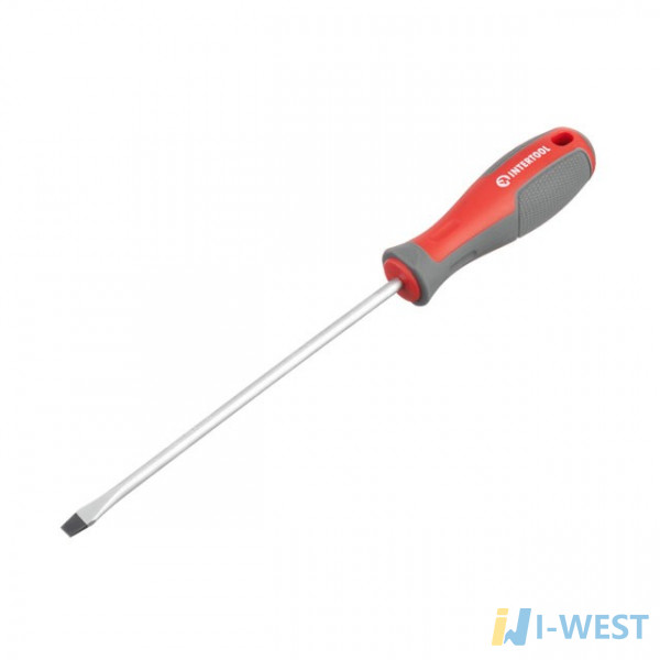 Викрутка SL5.0 * 150 мм, CR-V INTERTOOL VT-3308 Викрутка SL5.0 * 150 мм, CR-V INTERTOOL VT-3308