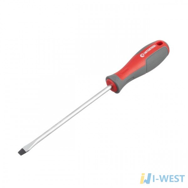 Викрутка SL6.0 * 150 мм, CR-V INTERTOOL VT-3311 Викрутка SL6.0 * 150 мм, CR-V INTERTOOL VT-3311