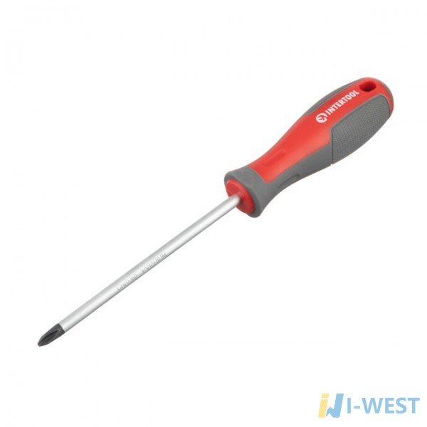 Викрутки PH2 * 125 мм, CR-V INTERTOOL VT-3321 Викрутки PH2 * 125 мм, CR-V INTERTOOL VT-3321