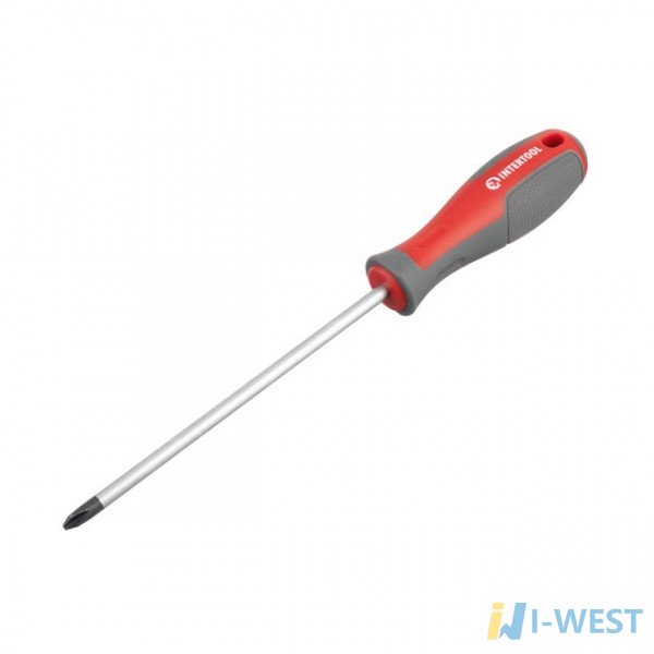 Викрутки PH2 * 150 мм, CR-V INTERTOOL VT-3322 Викрутки PH2 * 150 мм, CR-V INTERTOOL VT-3322