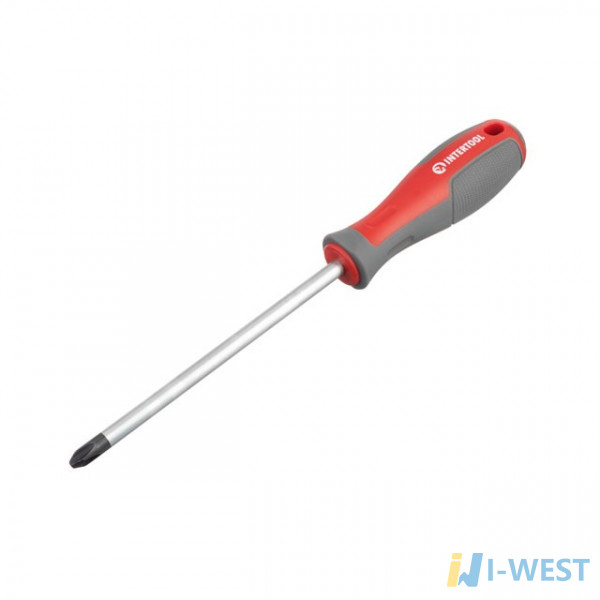 Отвертка крестовая PH3*150 мм, CR-V INTERTOOL VT-3324