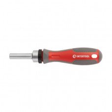 Отвертка с храповым механизмом и комплектом насадок 31 ед INTERTOOL VT-3374 Отвертка с храповым механизмом и комплектом насадок 31 ед INTERTOOL VT-3374