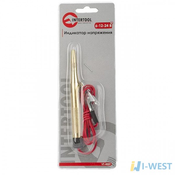 Индикатор напряжения 6-12-24В INTERTOOL VT-4009