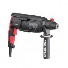 Перфоратор 1000 Вт , 3.2 Дж , 0-1300 об / хв , 0-5100 уд / хв , 3 режими INTERTOOL WT - 0170 (WT-0170) Перфоратор 1000 Вт , 3.2 Дж , 0-1300 об / хв , 0-5100 уд / хв , 3 режими INTERTOOL WT - 0170 (WT-0170)