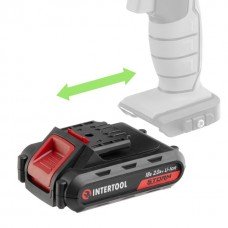Акумулятор Li - Ion 18В 2.0Ач для дрилі - шуруповерта WT - 0314 / WT - 0313 / WT - 0317 INTERTOOL WT - 0312  (WT-0312)