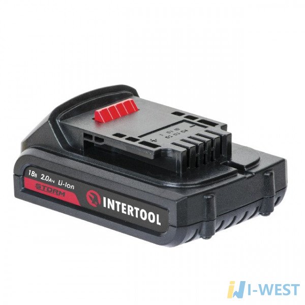 Акумулятор Li - Ion 18 В 2.0 Ач для дрилі - шуруповерта WT - 0328 / WT - 0331 INTERTOOL WT - 0332  (WT-0332)