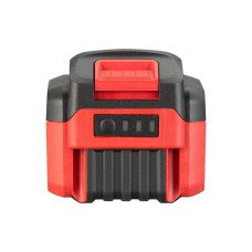 Акумулятор 20 В, літій-іон, 6.0 Ач, індикатор рівня заряду INTERTOOL WT-0342 Акумулятор 20 В, літій-іон, 6.0 Ач, індикатор рівня заряду INTERTOOL WT-0342