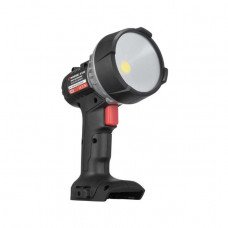 Ліхтар акумуляторний 20 В, LED, 10 Вт, 500/1000 лм, без ЗУ і АКБ INTERTOOL WT-0348