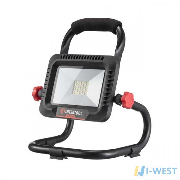 Ліхтар акумуляторний 20 В, LED, 20 Вт, 900/2000 лм, 120 °, 6000 K, без ЗУ і АКБ INTERTOOL WT-0349