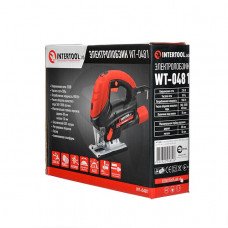 Электролобзик 900 Вт, 500-3000 ход/мин, угол 90-45, гл.распила 80 мм INTERTOOL WT-0481 Электролобзик 900 Вт, 500-3000 ход/мин, угол 90-45, гл.распила 80 мм INTERTOOL WT-0481