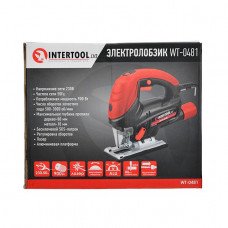 Электролобзик 900 Вт, 500-3000 ход/мин, угол 90-45, гл.распила 80 мм INTERTOOL WT-0481 Электролобзик 900 Вт, 500-3000 ход/мин, угол 90-45, гл.распила 80 мм INTERTOOL WT-0481