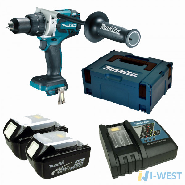 Акумуляторна дриль-шуруповерт Makita DDF 481 RMJ (DDF481RMJ)
