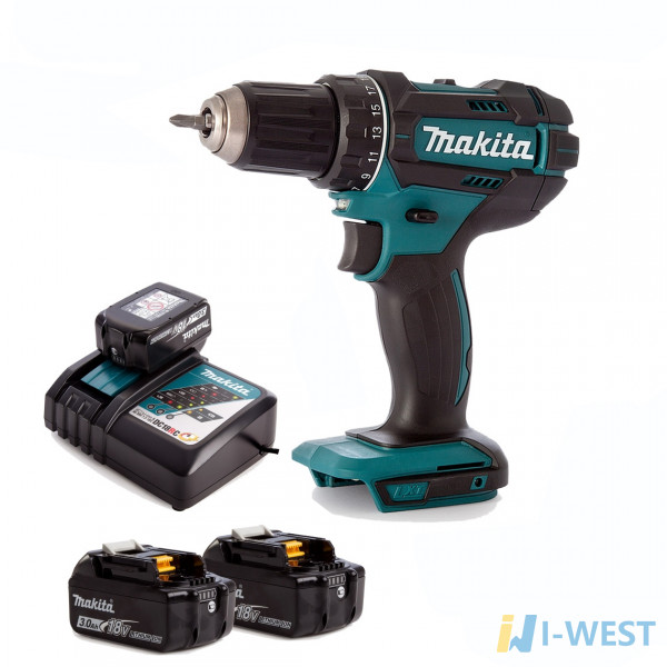 Акумуляторна дриль-шуруповерт Makita DDF 482 RFE3 (DDF482RFE3)