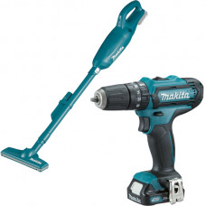 Акумуляторний шуруповерт Makita DF 331 DWYE пилосос CL 106 FDZ (DF331DWYE)