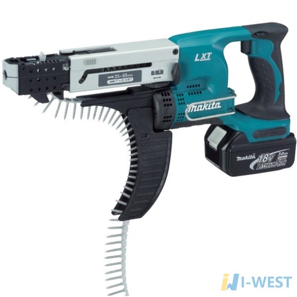 Акумуляторний магазинний шуруповерт Makita DFR 550 RFE (DFR550RFE)