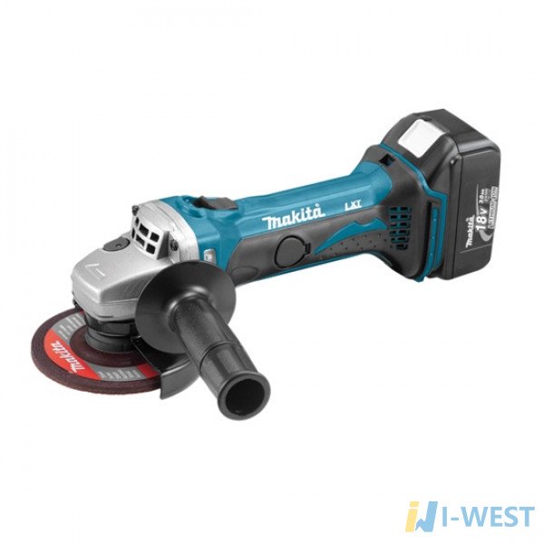 Акумуляторна кутова шліфмашина Makita DGA 452 RFJ (DGA452RFJ)
