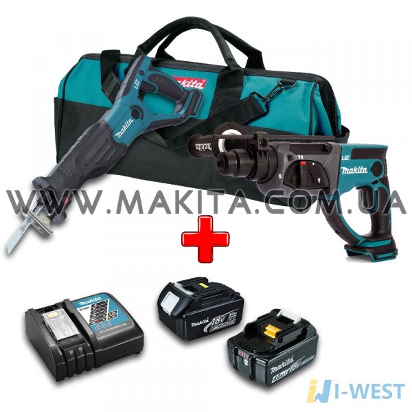 Набір інструментів Makita (DHR202Z, DJR181Z) (DHR202ZDDF482Z)