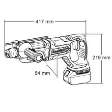 Акумуляторний перфоратор Makita DHR 241 RFJ (DHR241RFJ)