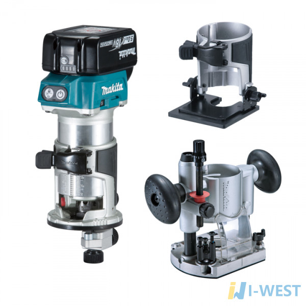 Акумуляторний фрезер Makita DRT 50 RTJX2 (DRT50RTJX2)