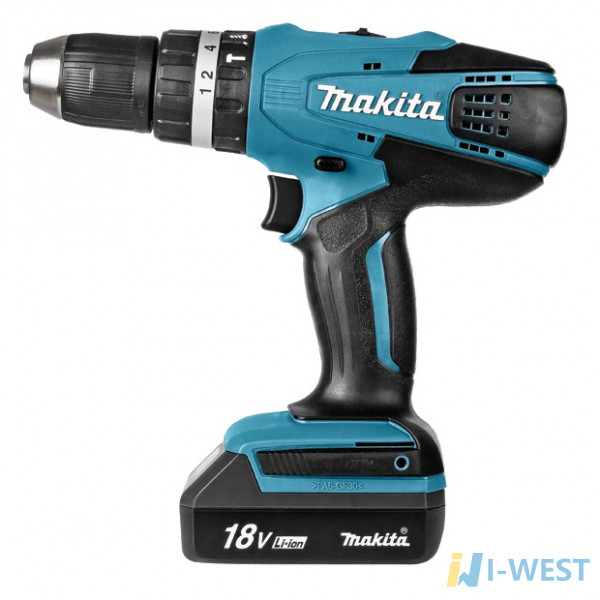 Акумуляторний ударний шуруповерт Makita HP 457 DWE (HP457DWE)
