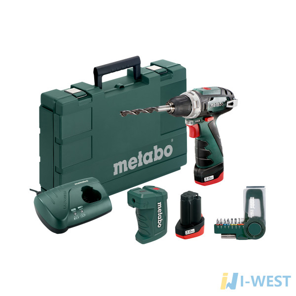 PowerMaxx BS Basic Set (600080910) Аккумуляторная дрель-шуруповерт Metabo