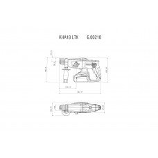 KHA 18 LTX (600210800) Аккумуляторный перфоратор Metabo KHA 18 LTX (600210800) Аккумуляторный перфоратор Metabo