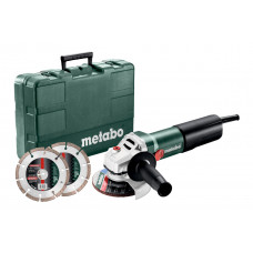 WEQ 1400-125 Set (600347510) Кутова шліфувальна машина Metabo WEQ 1400-125 Set (600347510) Кутова шліфувальна машина Metabo