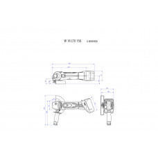 W 18 LTX 150 Quick (600404840) Аккумуляторная угловая шлифовальная машина Metabo W 18 LTX 150 Quick (600404840) Аккумуляторная угловая шлифовальная машина Metabo