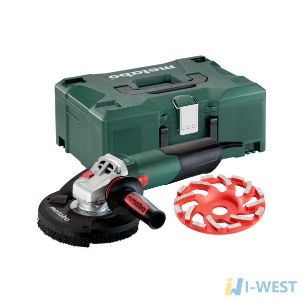 WE 15-125 HD Set GED (600465500) Кутова шліфувальна машина Metabo