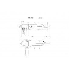 WBE 700 (600512000) Дрель Metabo WBE 700 (600512000) Дрель Metabo