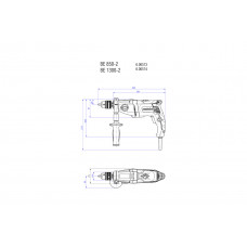 BE 850-2 (600573810) Дриль Metabo BE 850-2 (600573810) Дриль Metabo