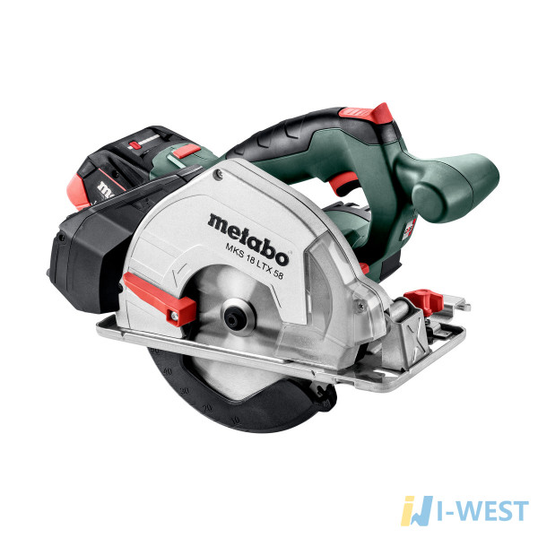 MKS 18 LTX 58 (600771700) Аккумуляторная ручная дисковая пила для металла Metabo MKS 18 LTX 58 (600771700) Аккумуляторная ручная дисковая пила для металла Metabo