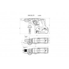 KHA 36 LTX (600795840) Аккумуляторный перфоратор Metabo