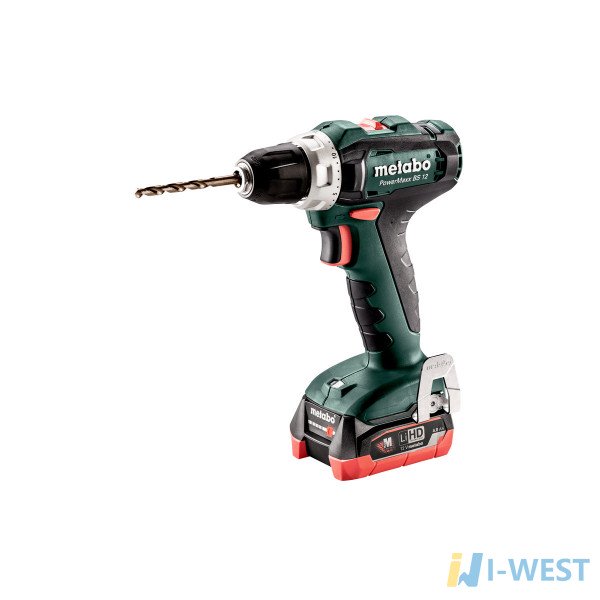 PowerMaxx BS 12 (601036800) Акумуляторний дриль-шуруповерт Metabo